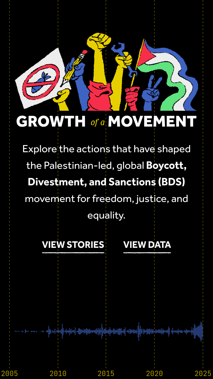 Screenshot of the homepage on a mobile phone