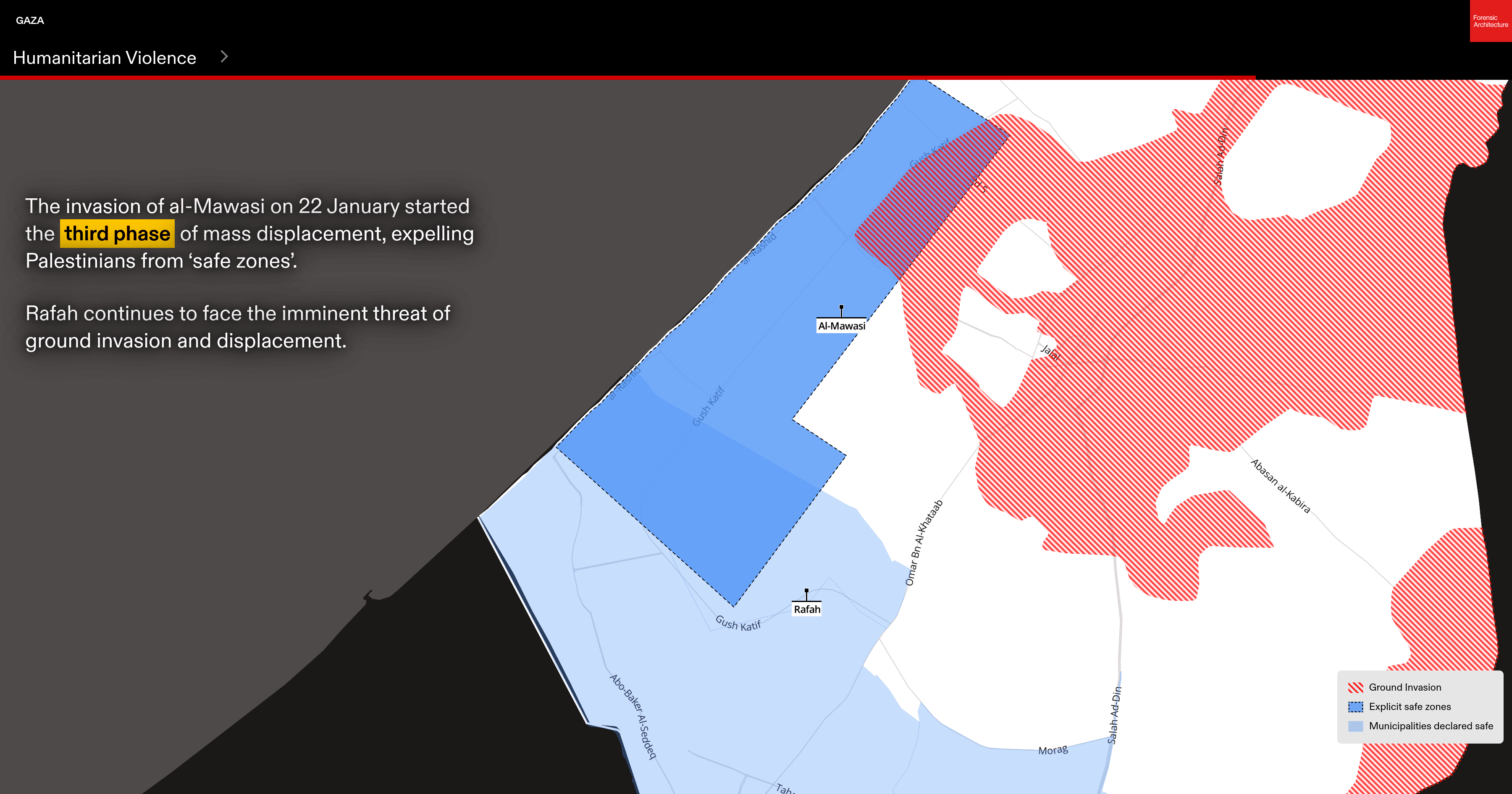 Screenshot showing multiple overlapping map zones